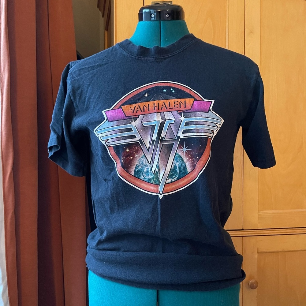 Van Halen vintage T shirt. Well worn in and soft cotton. Vintage band